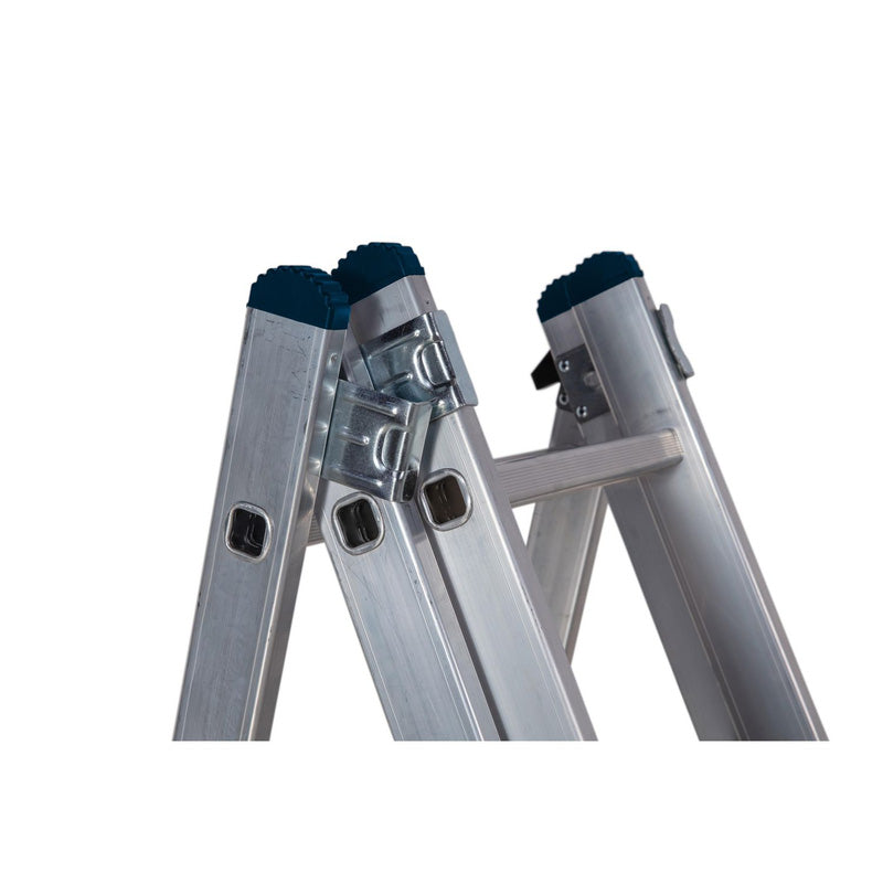 Werner Professional 3 Section Aluminium Extension Ladder - 2.45m