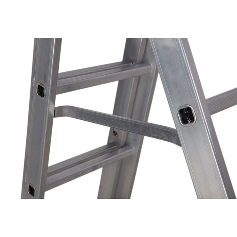 3 Section Aluminium Extension Ladder – 2.45m