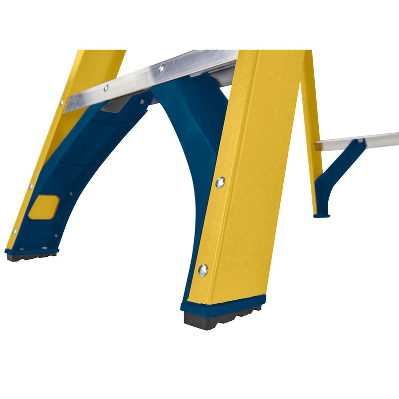 Werner Fibreglass Swingback Step Ladder 6 Tread SWH 2.59m