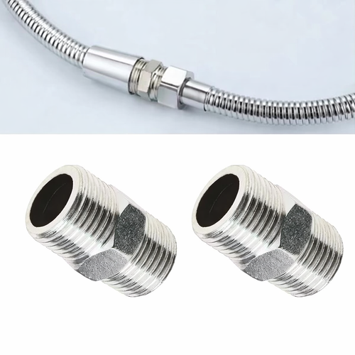 1/2" Male Thread Brass Pipe Nipples Connector Set