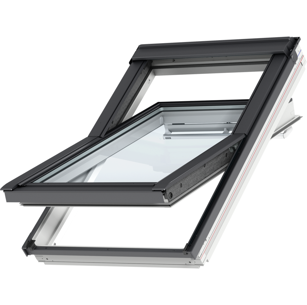 VELUX Centre Pivot Roof Window GGL White Painted Pine - 10 Years Warranty