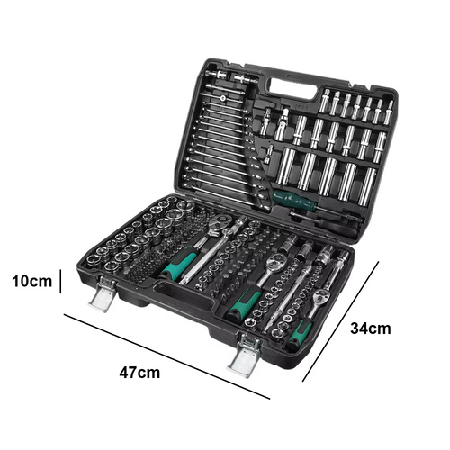 227PCS Professional Socket & Tool Set Kit