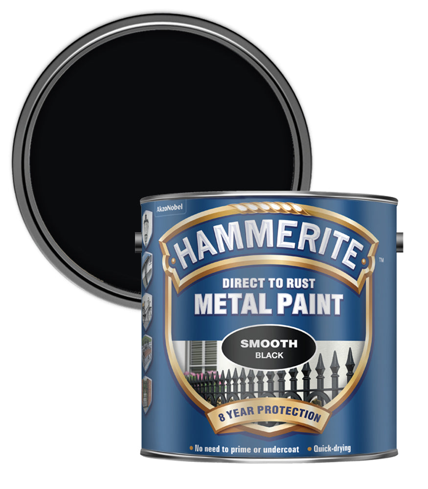 Hammerite Smooth Direct To Rust Metal Paint