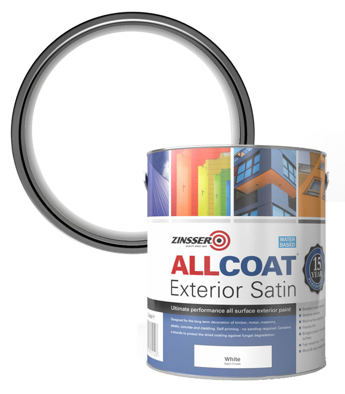 Zinsser AllCoat (Water Based) Exterior Satin Paint