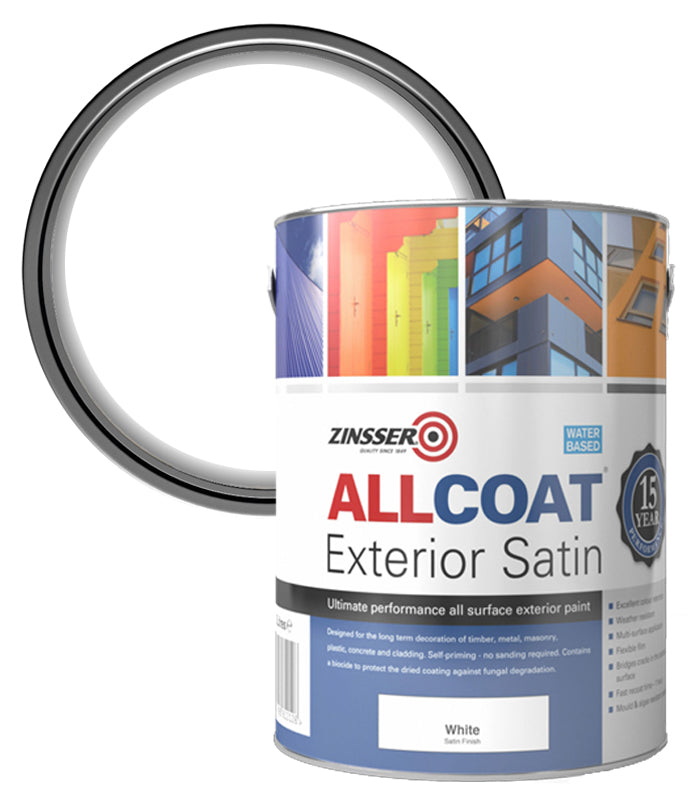 Zinsser AllCoat (Water Based) Exterior Satin Paint
